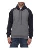 King Fashion - Fleece Raglan Hooded Sweatshirt - KF4042