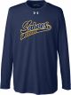 Sabres Under Armour Swoosh Logo Long Sleeve Shirt