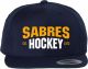 Sabres 2026 Yupoong Flat Brim Cap