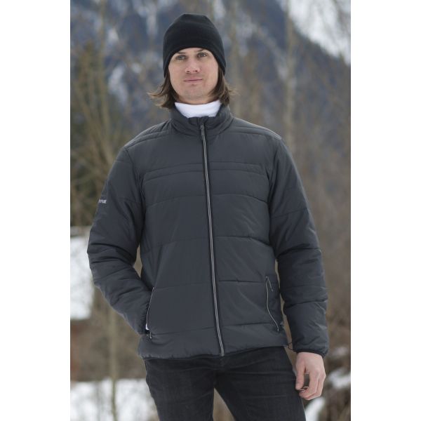 Dockers Men's James Faux Leather Jacket - Quilted Lining, Water Resistant (Regular, Big & Tall Sizes)