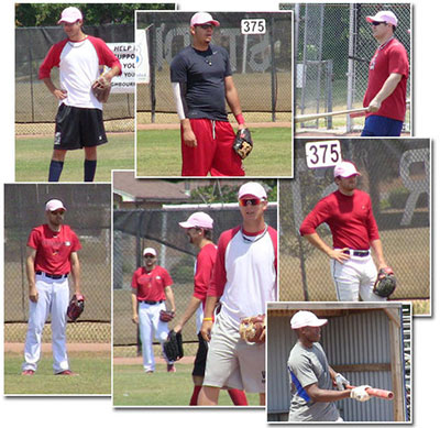 Hamilton Cardinals wearing Pink Hats